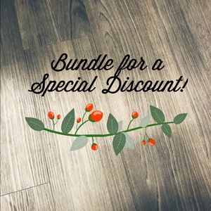 BUNDLE for a special discount!
